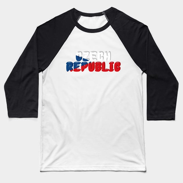 Czech Republic! Baseball T-Shirt by MysticTimeline